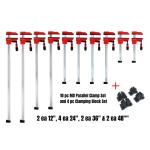 Taytools TT678 - 14-Piece Ultimate MD Parallel Clamp Set with 10 Clamps & 4 Corner Blocks