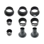 Taytools TT703 - 18-Piece SnapMag Magnetic Dust Collection Fitting "Super Pack" for 4" and 2-1/2" Hoses/Ports