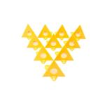 Taytools TT718 - Painter's Pyramids Triangles With Screw And Interlocking Tabs 10 Pack