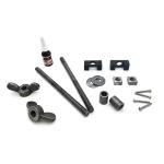 Taytools TT721 - Improved Mid-Size Moxon Vise Hardware Kit &ndash; Includes 8" or 10" 1/2-13 Rods & 3" Cast Wing Nuts