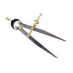 Taytools TT730 - Yankee Spring Dividers Quick Adjust Nut Brass