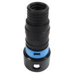 Taytools TT848 - Multi-Brand Quick Click Power Tool Vacuum Adapters for 1-1/4" Spiral Hose w/ 360&deg; Swivel + Air Relief Valve (3/4"&ndash;2-1/2")