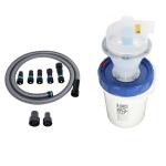 Taytools TT852 - Quick Click Dust Separator Kit with 5-GallonCollection Bucket and Quick Click Power Tool Adapter Set with 10' or 16' Hose