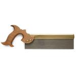 Thomas Flinn TF188 - PAX 1776 13-15 TPI Tenon Saws for Crosscutting - Open Walnut Handle