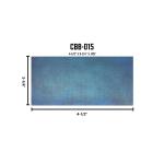 Union Manufacturing UM103 - Blued Spring Steel Cabinet Scrapers 0.015" to 0.040" Thick