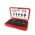 Whiteside WS204 - 5-Piece Roundover and Beading Set - 1/4 Shank