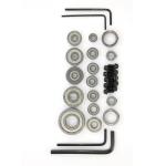 Whiteside WS267 - Accessory Bearing Kit 36Pc