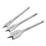 WoodOwl OWL219 - 6" Spade Style Speed Boring Drill Bit Sets