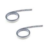 XFasten XFA100 - 0.5in x 12ft Measuring Tape, 2/pk