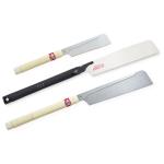 ZetSaw ZS109 - Set of 3 Japanese Zet-Saws, Fine Dozuki 240mm & 150mm and Universal Kataba (Combination Rip and Crosscut)